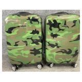 2pc Rockland Hard Sided Luggage