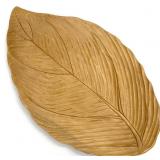Fred G. Smith, Brasstown NC, Carved Wood Leaf Tray