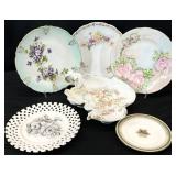 Vintage Porcelain Plates & More
