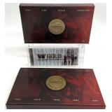2 NFL Washington Commanders Season Ticket Plaques