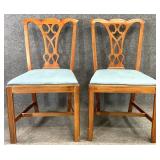 Pair Chippendale Side Chairs