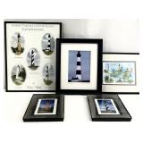 NC Outer Banks Lighthouses Wall Art