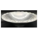 Large Mariposa Pewter Serving Bowl