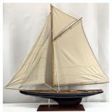 Large Wooden Model Ship