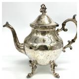 Vintage Silver Plated Tea Pot