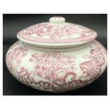 Vintage Chinese Covered Bowl