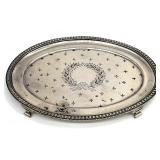 J.E. Caldwell Sterling Silver Small Footed Dish