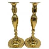 Pair Baldwin Brass 11 " Candlesticks