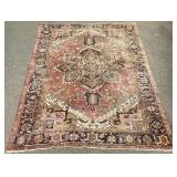 9 x 11.9 Hand Knotted Wool Rug