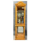 Maple Display or Crystal Cabinet