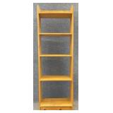 5ft Pine Bookcase