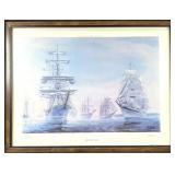 Kipp Soldwedel, Ships in Harbor Art Print