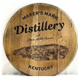 Maker's Mark Star Hill Farm Whisky Barrel Lid