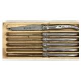 Jean Dubost Laguiole 6pc Steak Knife Set