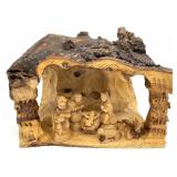 Bethlehem Hand Carved Olive Wood Nativity