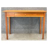 Maple One Drawer Console Table
