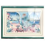 Shelly Taylor Verandah Large Framed Print