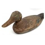 Antique / Vintage Carved Wood Duck Decoy