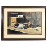 George Shumate, 'Noris' Decoys' S/N Art Print