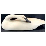 Large Swan Decoy Figure