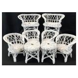 White Wicker Doll Furniture