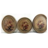 3 M. Decamp Floral Still Life Art Prints
