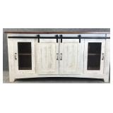 Farmhouse Style Barn Door Credenza