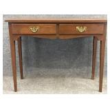 Mahogany Two Drawer Hall Console