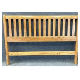 Oak Queen Size Headboard