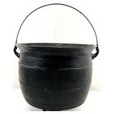 Antique 3-Legged Cast Iron Bean Pot Cauldron