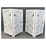 Pair Decorative Hinged Panels