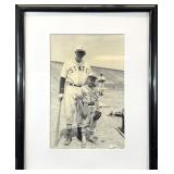 Vintage NC State Wolfpack Baseball Framed Photo