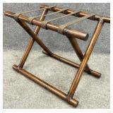Rattan Folding Luggage Rack