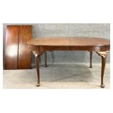 Mahogany Queen Anne Dining Table