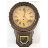 E. Ingraham Clock Co. Wall Clock
