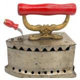 Vintage Cast Iron Charcoal Clothes Iron