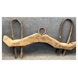 Antique Wooden Double Oxen Yoke