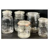 Vintage Ball Glass & More Canning Jars
