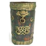 Tibetan Buddhist Copper Vessel