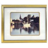 Vintage New Bern, NC Waterfront Photo Art Print