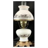 Currier & Ives Lamp