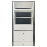 White Bookcase/Shelving