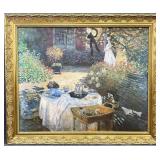 Claude Monet ' The Luncheon ' Giclee