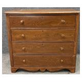 Antique 4 Drawer Chest