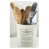 Williams Sonoma Utensil Holder w/ Utensils