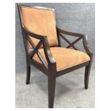 Mahogany Frame Arm Chair