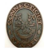 Connecticut Senate Cast Metal Seal