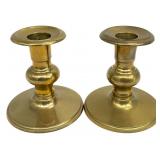 Pair Brass Candlesticks