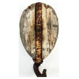 Large Antique Vintage Wood Block Pulley