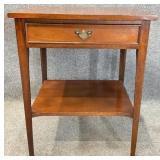 Mahogany One Drawer Nightstand Craftique?
